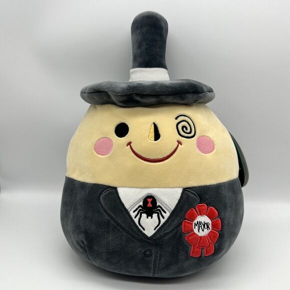 Squishmallows 12” Mayor Nightmare Before Christmas 2 Faced Plush Disney NWT - Picture 1 of 4